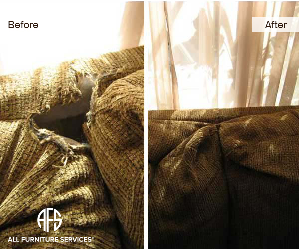 Sofa Back Fabric Tear Repair Couch Disassembler